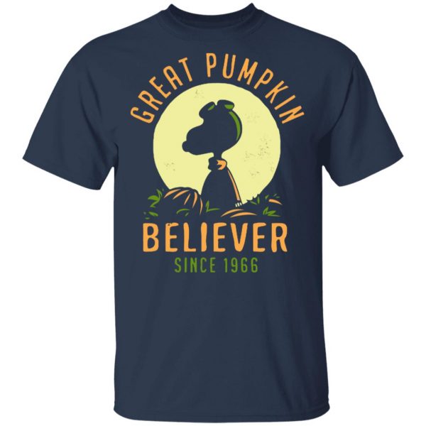 Snoopy Great Pumpkin Believer Since 1966 T-Shirts, Hoodies, Sweater 3