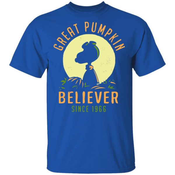 Snoopy Great Pumpkin Believer Since 1966 T-Shirts, Hoodies, Sweater 4