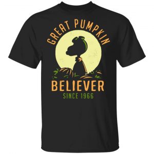Snoopy Great Pumpkin Believer Since 1966 T-Shirts, Hoodies, Sweater Snoopy
