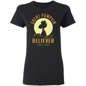 Snoopy Great Pumpkin Believer Since 1966 T-Shirts, Hoodies, Sweater 17