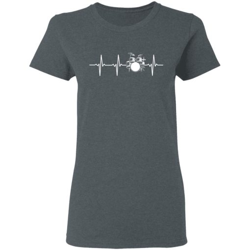 Drums Heartbeat Drummers T-Shirts, Hoodies, Sweater - Image 6