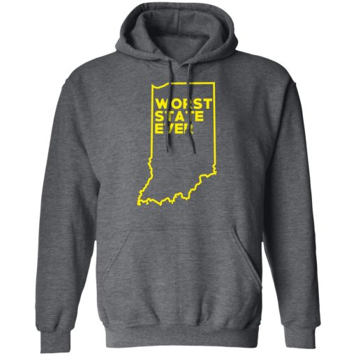 Indiana Worst State Ever T-Shirts, Hoodies, Sweater - Image 12