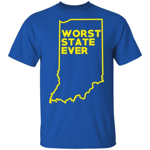 Indiana Worst State Ever T-Shirts, Hoodies, Sweater - Image 4