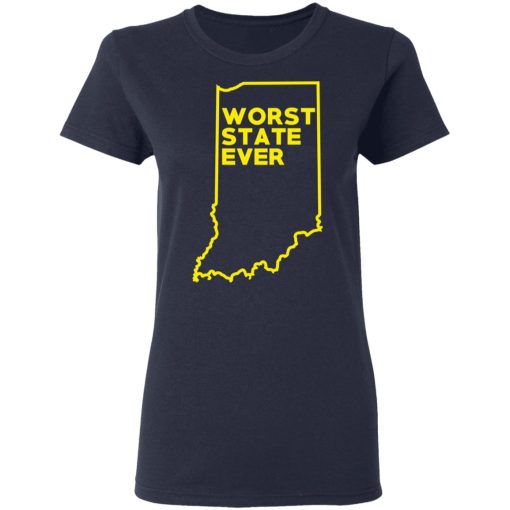 Indiana Worst State Ever T-Shirts, Hoodies, Sweater - Image 7