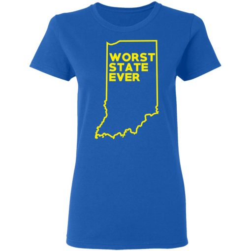 Indiana Worst State Ever T-Shirts, Hoodies, Sweater - Image 8