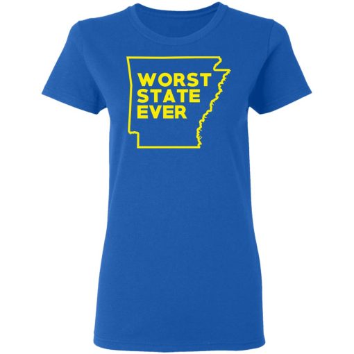 Arkansas Worst State Ever T-Shirts, Hoodies, Sweater - Image 8