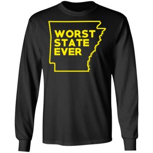 Arkansas Worst State Ever T-Shirts, Hoodies, Sweater 21