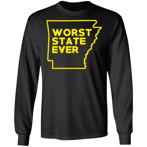 Arkansas Worst State Ever T-Shirts, Hoodies, Sweater - Image 9