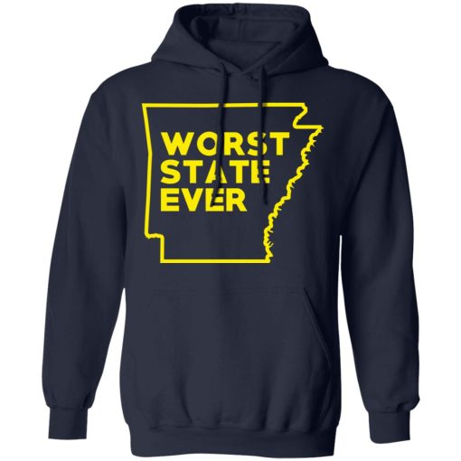 Arkansas Worst State Ever T-Shirts, Hoodies, Sweater - Image 11