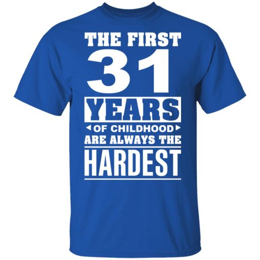 The First 31 Years Of Childhood Are Always The Hardest T-Shirts, Hoodies, Sweater 4