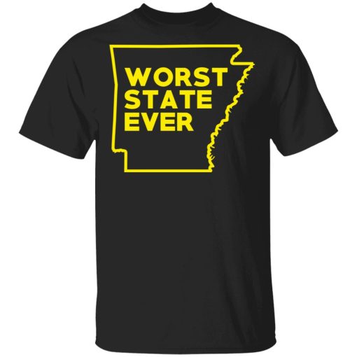 Arkansas Worst State Ever T-Shirts, Hoodies, Sweater - Image 4