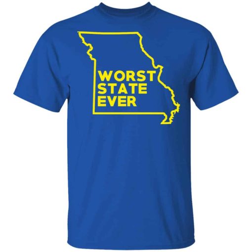 Missouri Worst State Ever T-Shirts, Hoodies, Sweater - Image 4