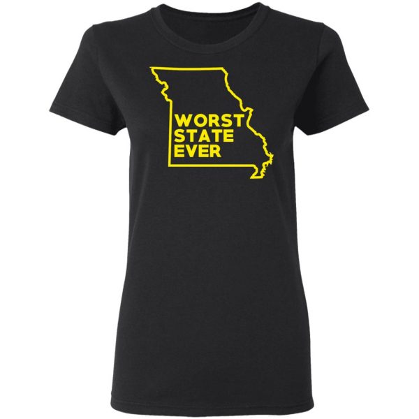 Missouri Worst State Ever T-Shirts, Hoodies, Sweater 5
