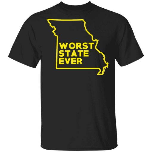 Missouri Worst State Ever T-Shirts, Hoodies, Sweater