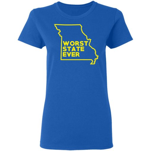 Missouri Worst State Ever T-Shirts, Hoodies, Sweater - Image 8