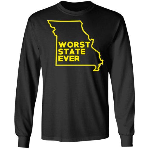 Missouri Worst State Ever T-Shirts, Hoodies, Sweater 9