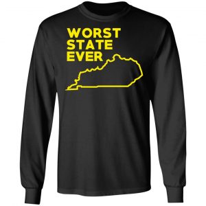 Kentucky Worst State Ever T-Shirts, Hoodies, Sweater 21