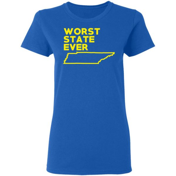 Tennessee Worst State Ever T-Shirts, Hoodies, Sweater 8