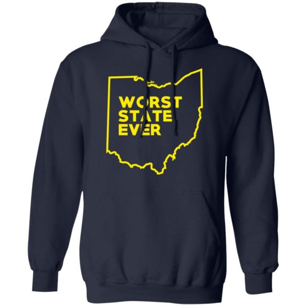 Ohio Worst State Ever T-Shirts, Hoodies, Sweater 11