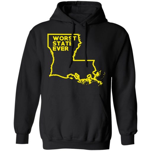 Louisiana Worst State Ever T-Shirts, Hoodies, Sweater - Image 10