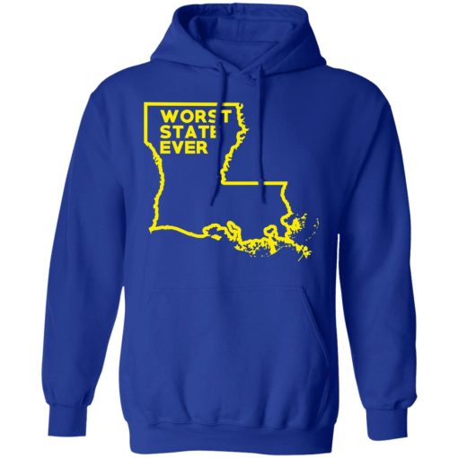 Louisiana Worst State Ever T-Shirts, Hoodies, Sweater - Image 13