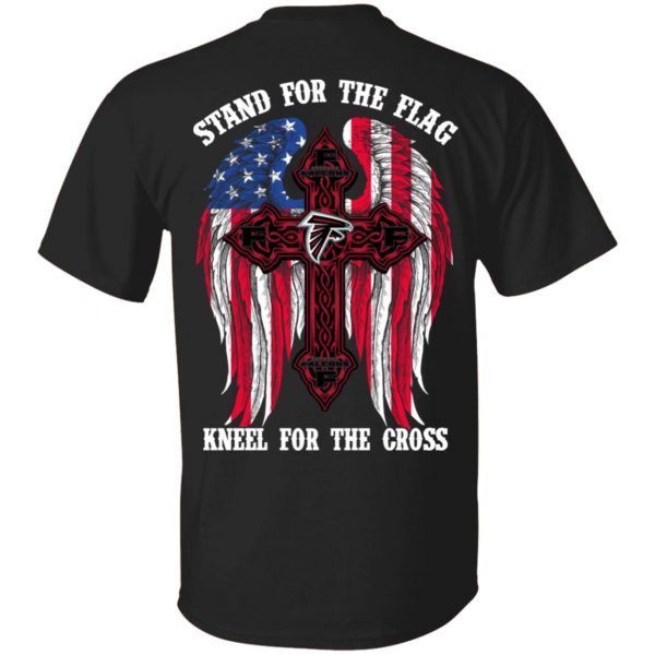 Atlanta Falcons Stand For The Flag Kneel For The Cross T-Shirts, Hoodies, Sweater 1