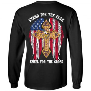Minnesota Vikings Stand For The Flag Kneel For The Cross T-Shirts, Hoodies, Sweater 6