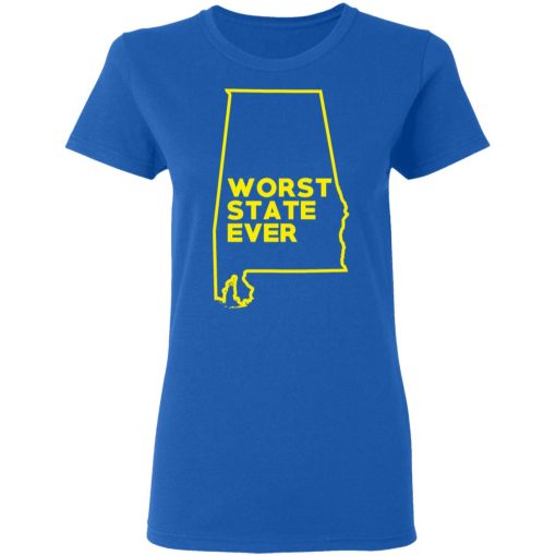 Alabama Worst State Ever T-Shirts, Hoodies, Sweater 8