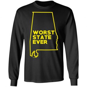 Alabama Worst State Ever T-Shirts, Hoodies, Sweater 21