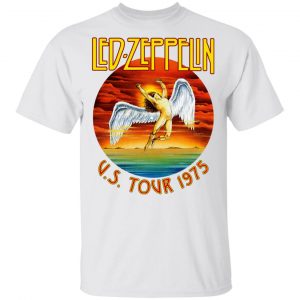 Led Zeppelin US Tour 1975 T-Shirts, Hoodies, Sweater Led Zeppelin 2