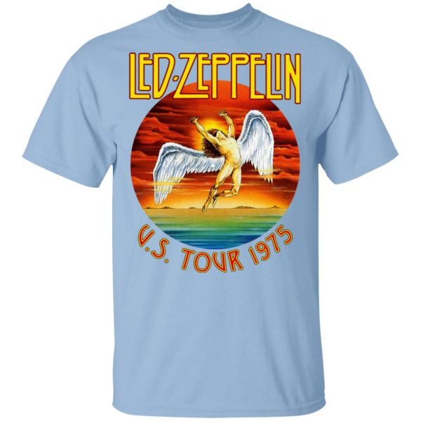 Led Zeppelin US Tour 1975 T-Shirts, Hoodies, Sweater 1