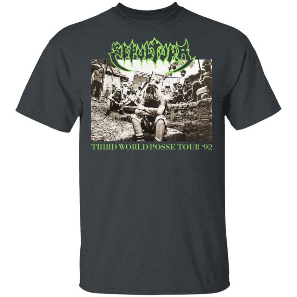 Sepultura Third World Posse Tour 92 T-Shirts, Hoodies, Sweater 2