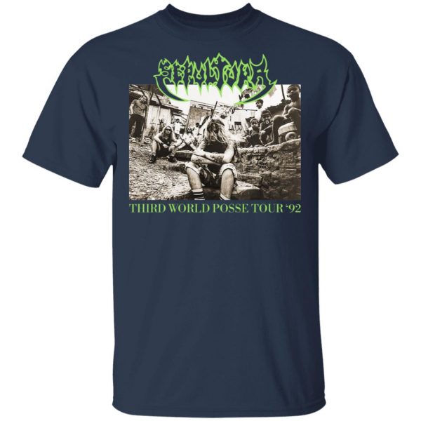 Sepultura Third World Posse Tour 92 T-Shirts, Hoodies, Sweater 3