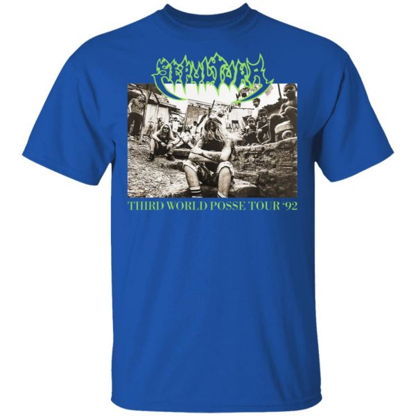 Sepultura Third World Posse Tour 92 T-Shirts, Hoodies, Sweater 4