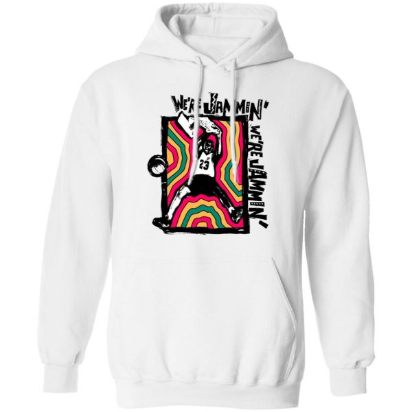 We’re Jammin’ Bob Marley Michael Jordan 23 T-Shirts, Hoodies, Sweater Top Trending 13