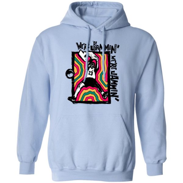 We’re Jammin’ Bob Marley Michael Jordan 23 T-Shirts, Hoodies, Sweater Top Trending 14