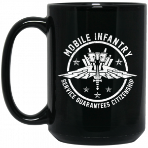 Mobile Infantry Service Guarantees Citizenship Mug Coffee Mugs 2