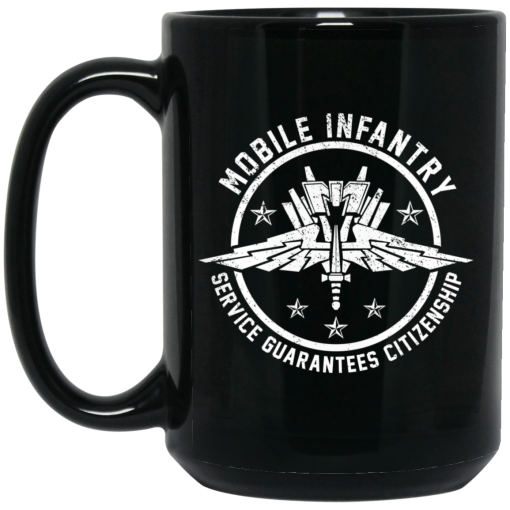 Mobile Infantry Service Guarantees Citizenship Mug 2