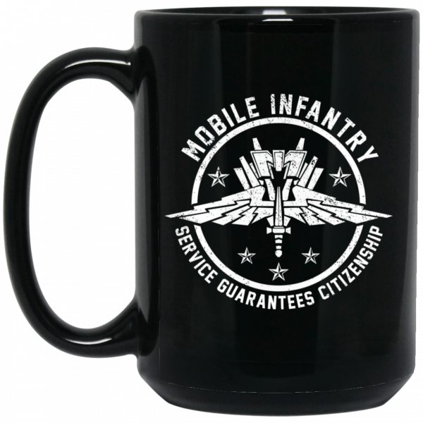 Mobile Infantry Service Guarantees Citizenship Mug Coffee Mugs 4