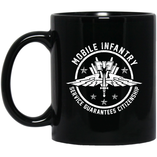 Mobile Infantry Service Guarantees Citizenship Mug 1