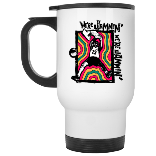 We're Jammin' Bob Marley Michael Jordan 23 Mug 2