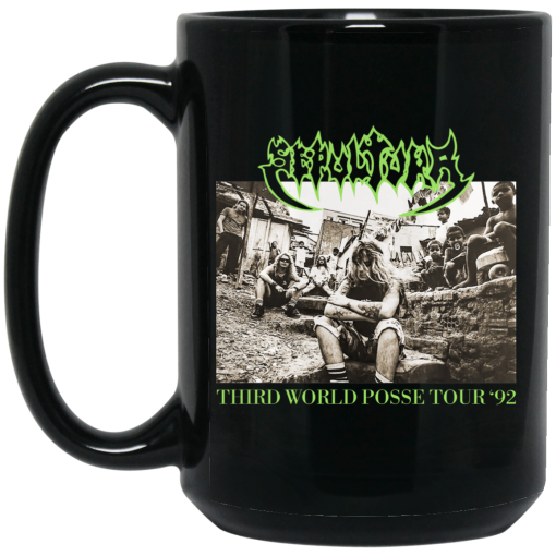 Sepultura Third World Posse Tour 92 Mug 2