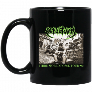 Sepultura Third World Posse Tour 92 Mug Coffee Mugs