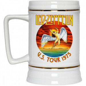 Led Zeppelin US Tour 1975 Mug 7