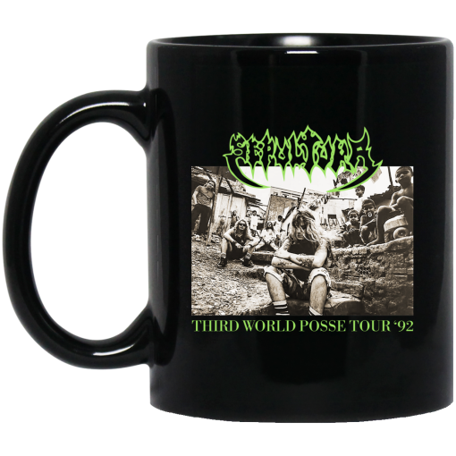 Sepultura Third World Posse Tour 92 Mug 1