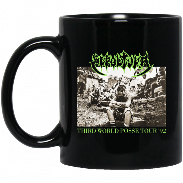 Sepultura Third World Posse Tour 92 Mug Coffee Mugs 3