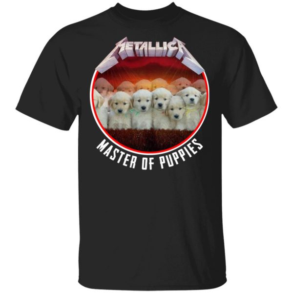 Metallica Master Of Puppies T-Shirts, Hoodies, Sweater 1