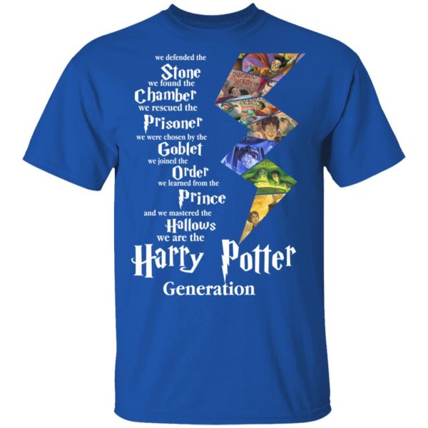 We Defended The Stone We Found The Chamber We Are The Harry Potter Generation T-Shirts, Hoodies, Sweater 4