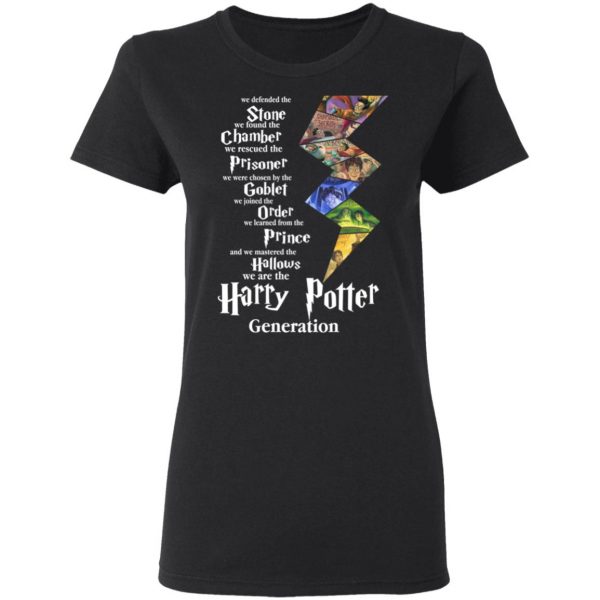 We Defended The Stone We Found The Chamber We Are The Harry Potter Generation T-Shirts, Hoodies, Sweater 5