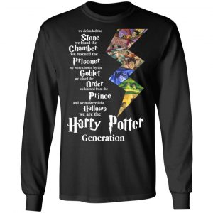 We Defended The Stone We Found The Chamber We Are The Harry Potter Generation T-Shirts, Hoodies, Sweater 21